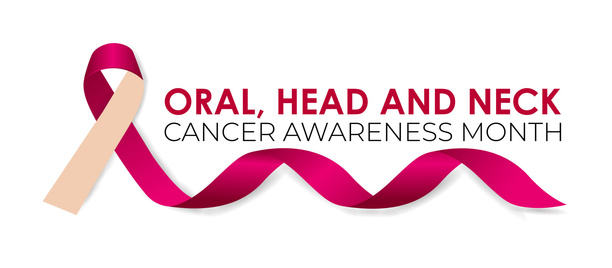 Oral, head and Neck Cancer Awareness Month Banner
